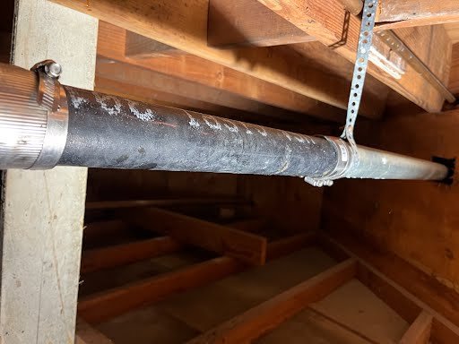 Old galvanized pipe replacement